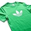 Trefoil Logo T-Shirt Green M